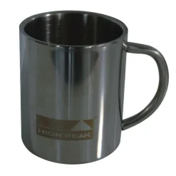 High Peak  Dubbelwandige mok 300 ml zwart< Glazen & Bekers