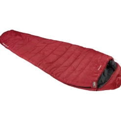 High Peak Redwood 3 mummy slaapzak dark red grey< Slaapzakken