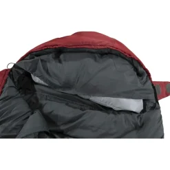 High Peak Redwood 3 mummy slaapzak dark red grey< Slaapzakken