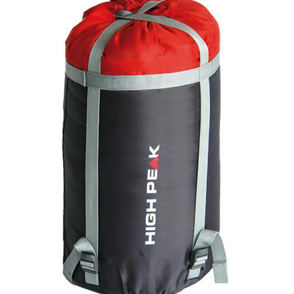 High Peak Redwood 3 mummy slaapzak dark red grey< Slaapzakken