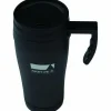 Drinkflessen-High Peak  Thermo Mug thermosbeker 420ml zwart
