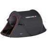 High Peak  Vision 2 pop up tent black< 2-Persoons Tent|Tunneltenten