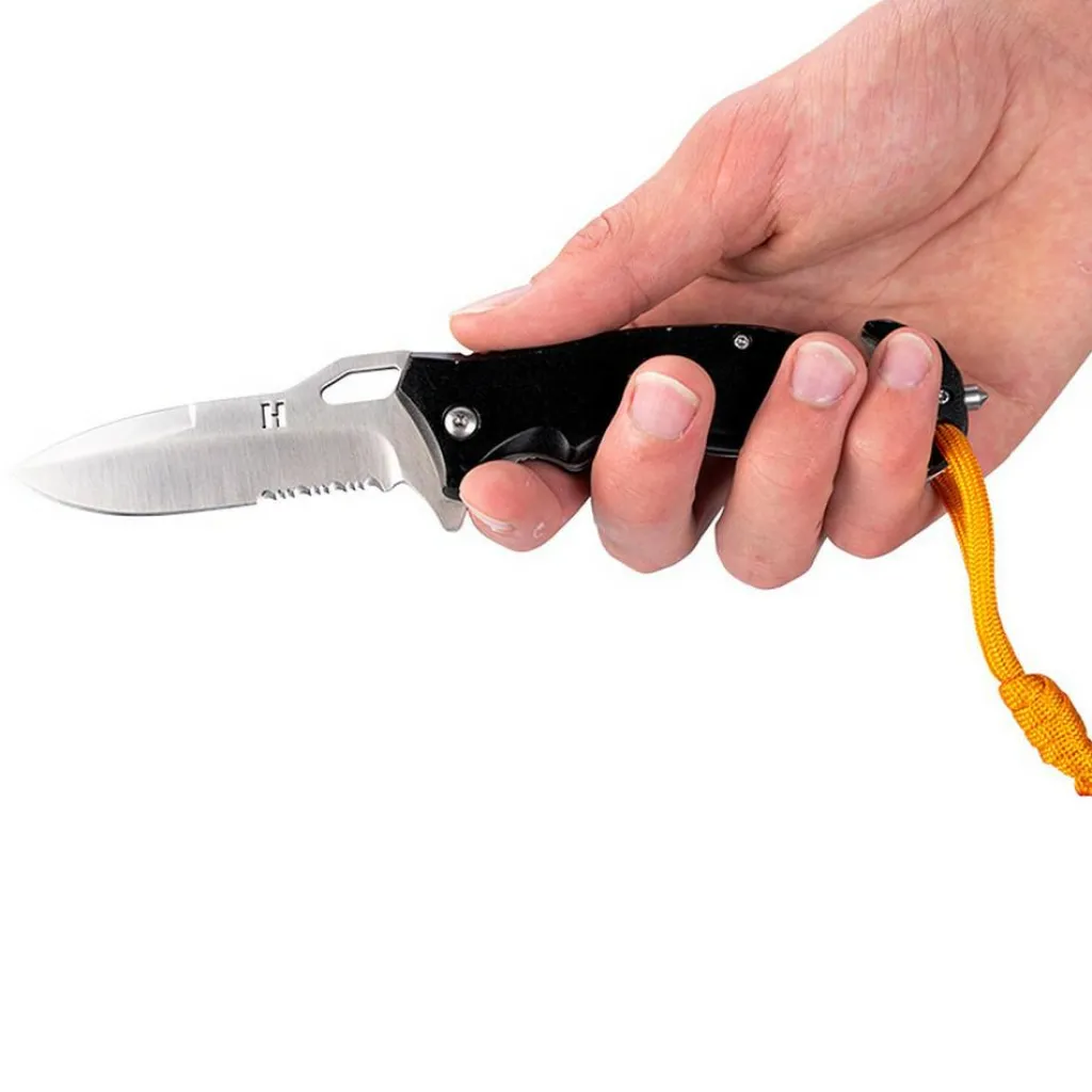 Homey's Henry On The Road zakmes zwart zilver< Multitools & Zakmessen