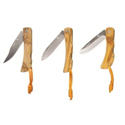 Homey's Joey EDC zakmes hout zilver< Multitools & Zakmessen