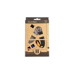 Multitools & Zakmessen-Homey's Jordan Outdoor zakmes zwart zilver