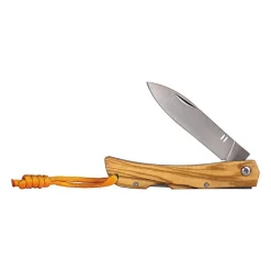 Multitools & Zakmessen-Homey's Olly EDC zakmes hout zilver