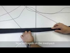 Deurgordijnen-Horrex Fiat Ducato VW T5 T6 reparatieset hordeur