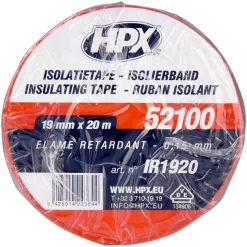 HPX 52100 isolatietape rood 19 mm x 20 meter< Lijm, Kit & Tape