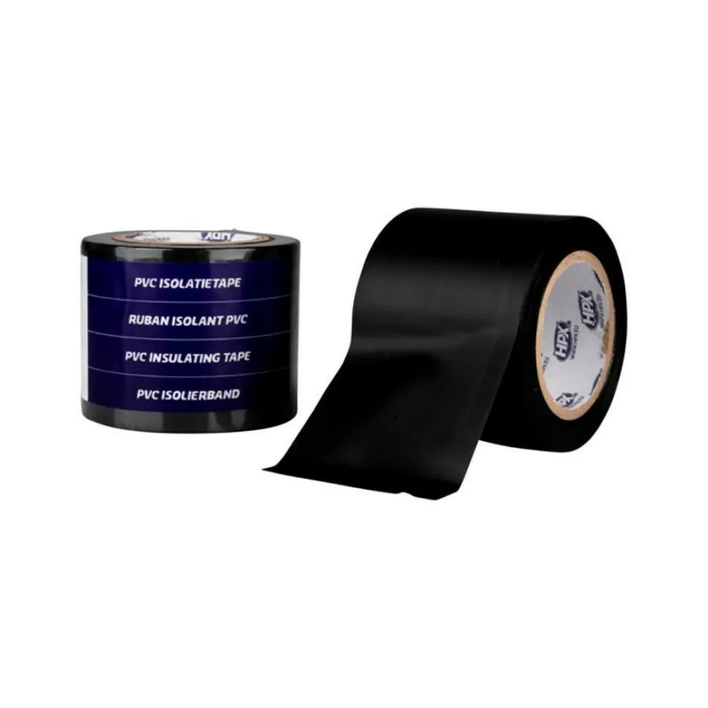 Lijm, Kit & Tape-HPX 5200 isolatietape zwart 50 mm x 10 meter