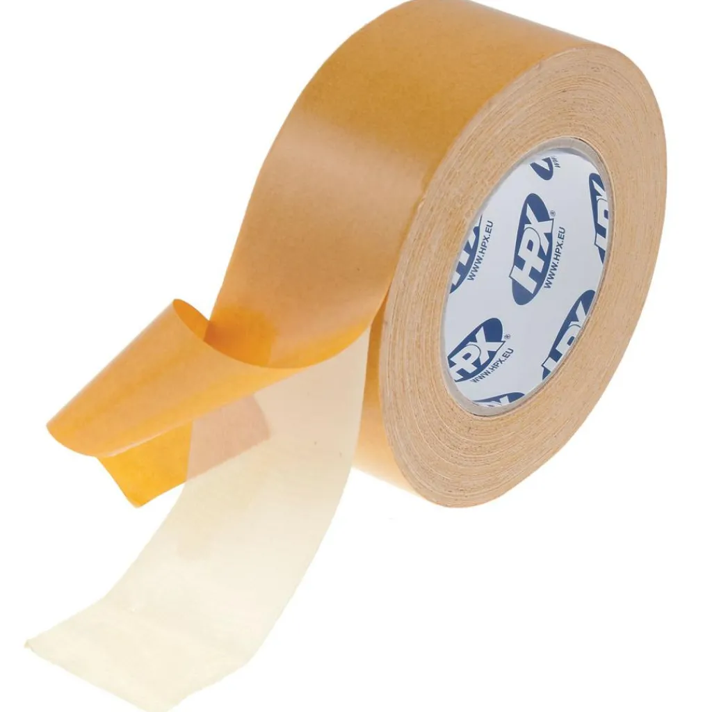Lijm, Kit & Tape-HPX Dubbelzijdige tapijttape 50 mm x 25 meter