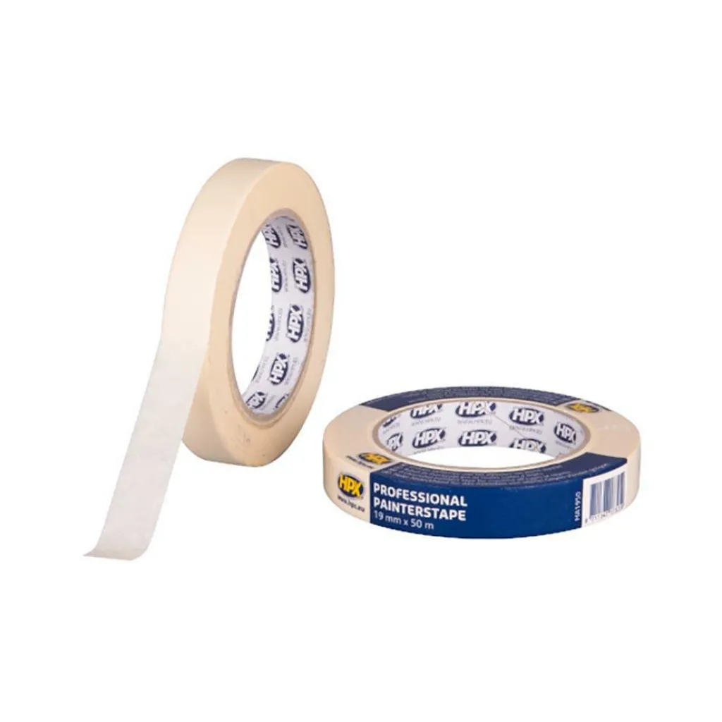 Lijm, Kit & Tape-HPX Masking schilderstape 19 mm x 50 meter