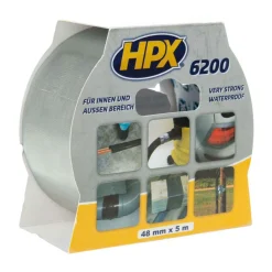 HPX Pantser reparatietape 48 mm x 5 meter< Lijm, Kit & Tape