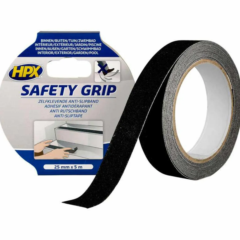 HPX Safety Grip tape 25 mm x 5 meter< Lijm, Kit & Tape