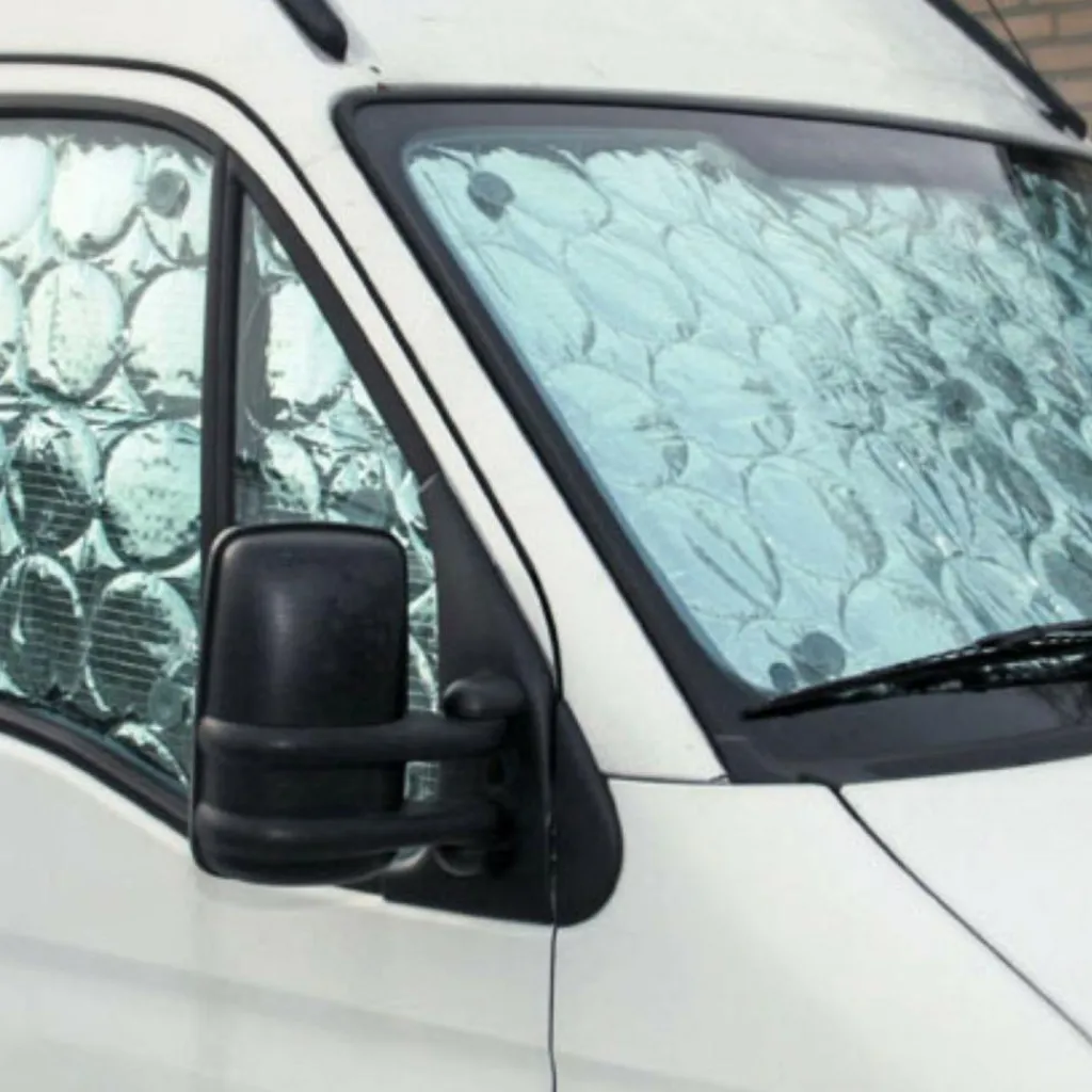 Raamisolatie-H.T.D. Raamisolatieset Ford Transit vanaf 2014 met regensensor