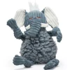 HuggleHounds Ellamae Elephant HuggleFleece FlufferKnottie Plush Large hondenspeelgoed< Hondenartikelen