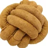 HuggleHounds Huggle-Hide Natural Leather Ball Large hondenspeelgoed< Hondenartikelen