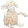 Hondenartikelen-HuggleHounds Louise Lamb HuggleFleece FlufferKnottie Plush Large hondenspeelgoed