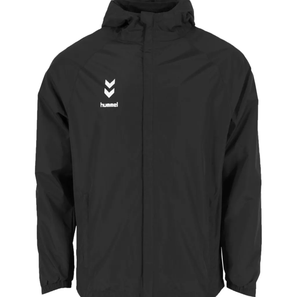 Voetbalkleding-Hummel Ground windjack heren black