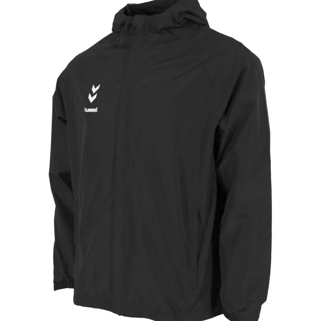 Voetbalkleding-Hummel Ground windjack heren black