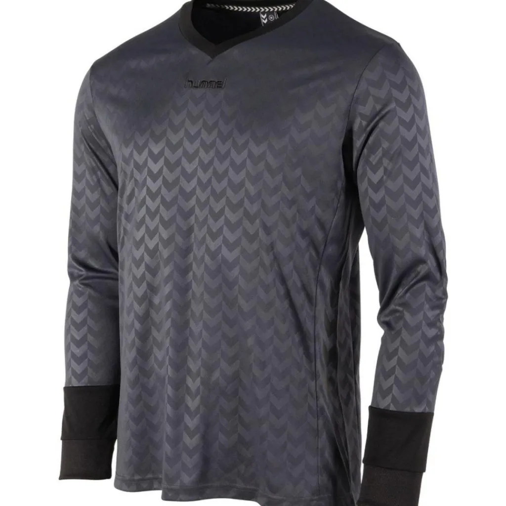Voetbalkleding-Hummel Hannover keepersshirt anthracite black