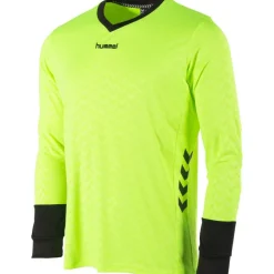Voetbalkleding-Hummel Hannover keepersshirt neon yellow black