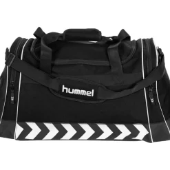 Hummel Luton sporttas black< Sporttas|Voetbaltas