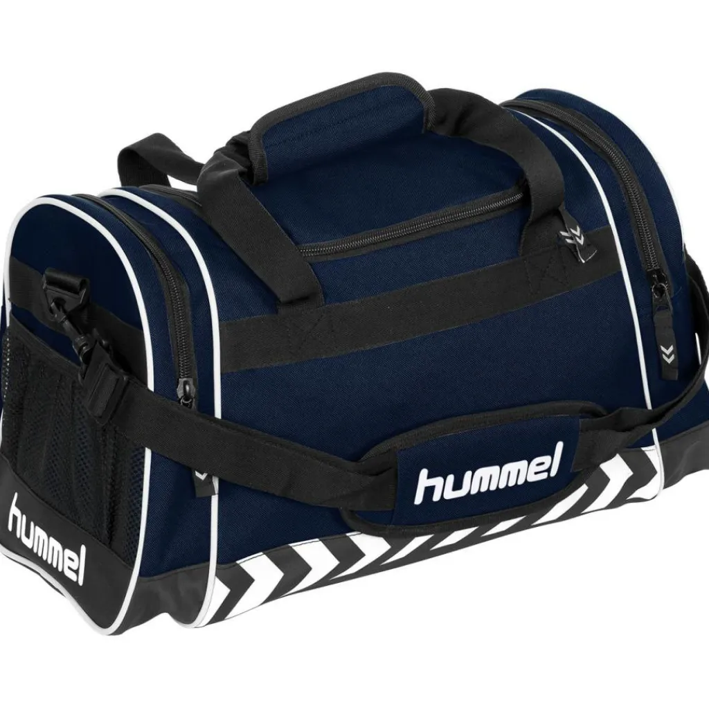 Hummel Sheffield sporttas navy< Sporttas|Voetbaltas