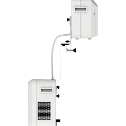 Airco's-Hyckes HyBreeze Air Pro draagbare split unit aircondition