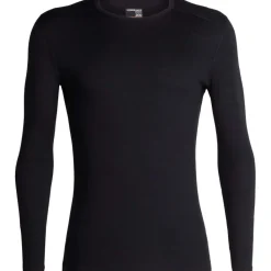 Icebreaker 200 Oasis LS thermoshirt heren black< Thermokleding|Wintersport