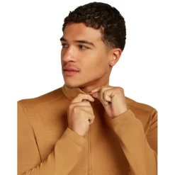 Thermokleding|Wintersport-Icebreaker 260 Tech LS Half Zip thermoshirt heren trail