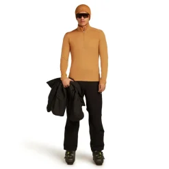 Thermokleding|Wintersport-Icebreaker 260 Tech LS Half Zip thermoshirt heren trail