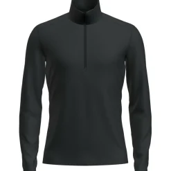 Icebreaker 260 Tech LS Half Zip thermoshirt heren black< Thermokleding|Wintersport