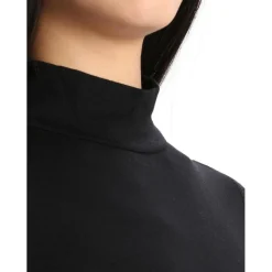 Thermokleding|Wintersport-Icebreaker 260 Tech LS Turtleneck thermoshirt dames black