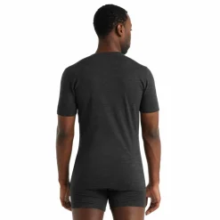 Thermokleding|Wintersport-Icebreaker Anatomica shirt heren jet heather black