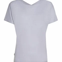 Icebreaker Drayden Reversible shirt dames grey quartz< Outdoor Shirt