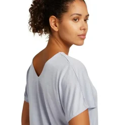 Icebreaker Drayden Reversible shirt dames grey quartz< Outdoor Shirt