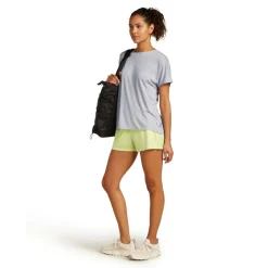 Icebreaker Drayden Reversible shirt dames grey quartz< Outdoor Shirt