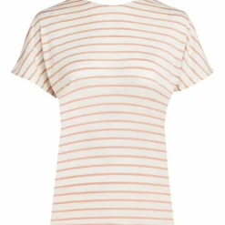 Outdoor Shirt-Icebreaker Drayden Reversible Stripe shirt dames ecru  heather desert sand