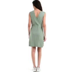 Icebreaker Merino 200 Granary jurk dames lichen< Outdoor Jurk & Rok