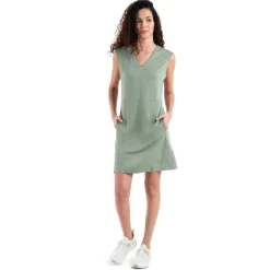 Icebreaker Merino 200 Granary jurk dames lichen< Outdoor Jurk & Rok