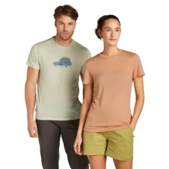 Outdoor Shirt-Icebreaker Merino 150 Tech Lite Cosy Camper shirt heren ashen