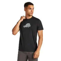 Icebreaker Merino 150 Tech Lite Cosy Camper shirt heren black< Outdoor Shirt