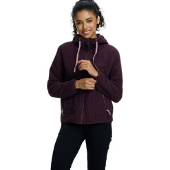 Icepeak Aalet fleece vest dames purple< Fleece Vest