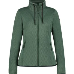 Fleece Vest-Icepeak Addison fleece vest dames green