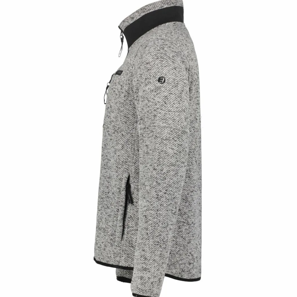 Icepeak Agarat fleece vest heren grey< Fleece Vest