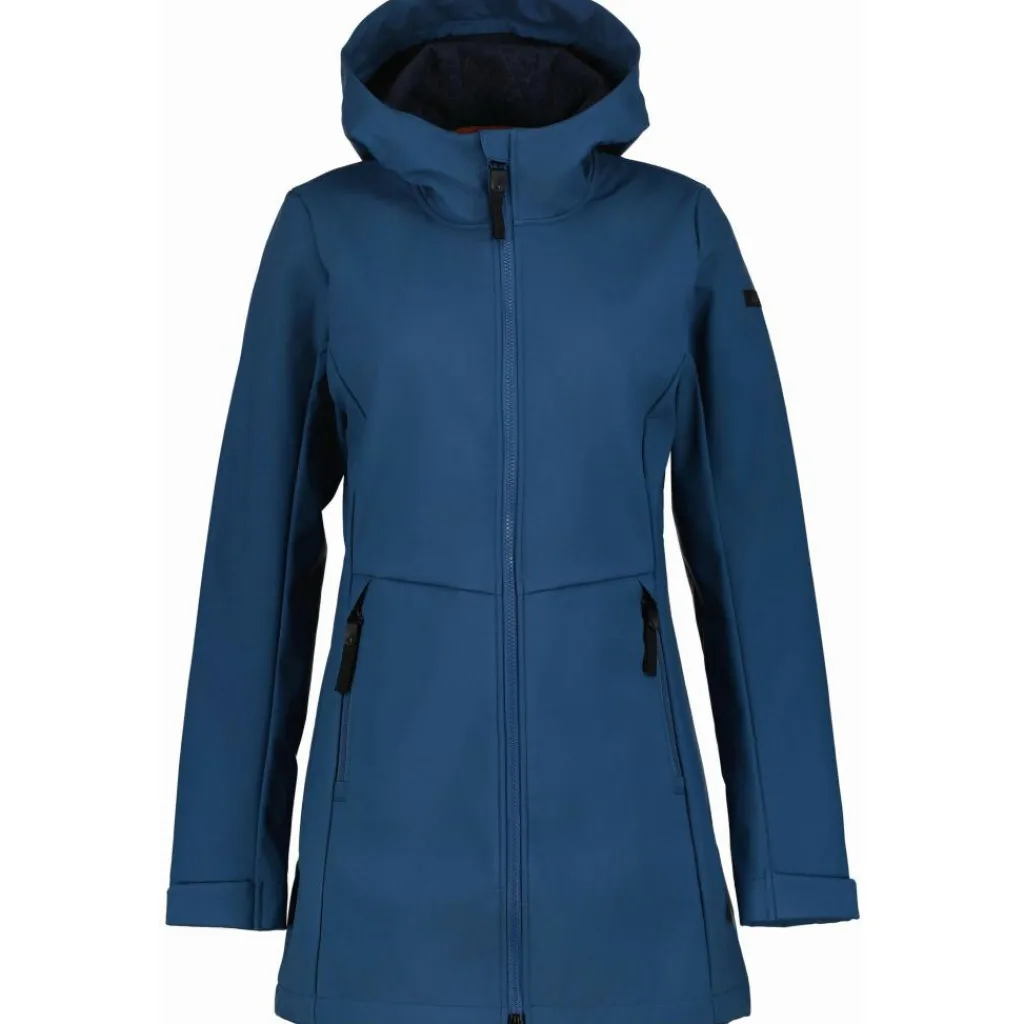 Icepeak Alamosa parka softshell jas dames blue< Outdoor Jack