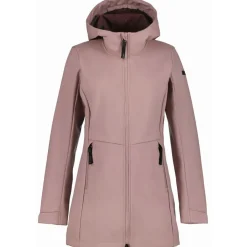 Icepeak Alamosa parka softshell jas dames lavender< Outdoor Jack