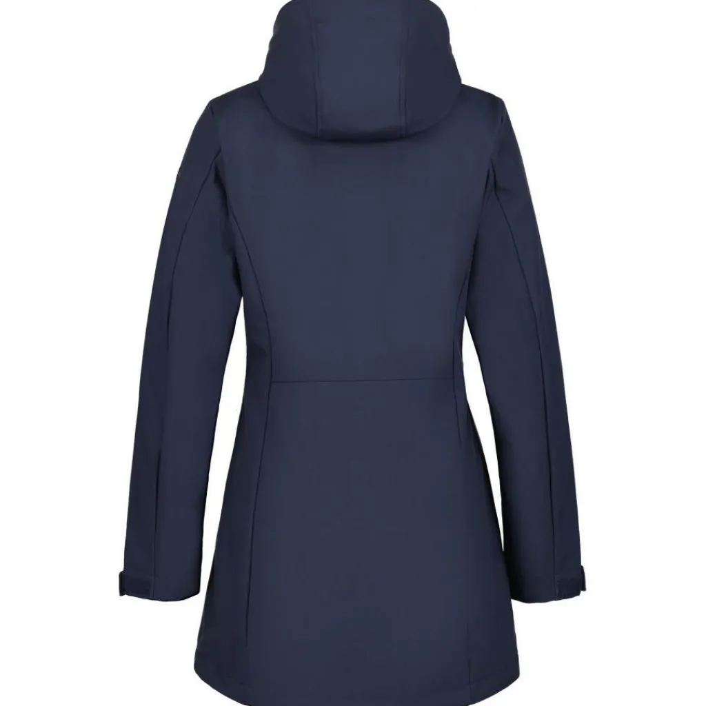 Outdoor Jack-Icepeak Alamosa parka softshell jas dames dark blue