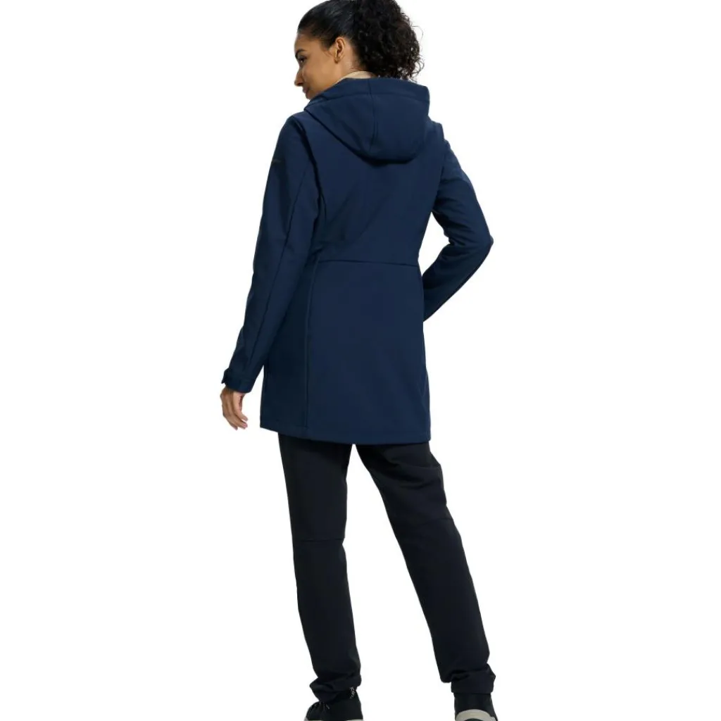 Outdoor Jack-Icepeak Alamosa parka softshell jas dames dark blue
