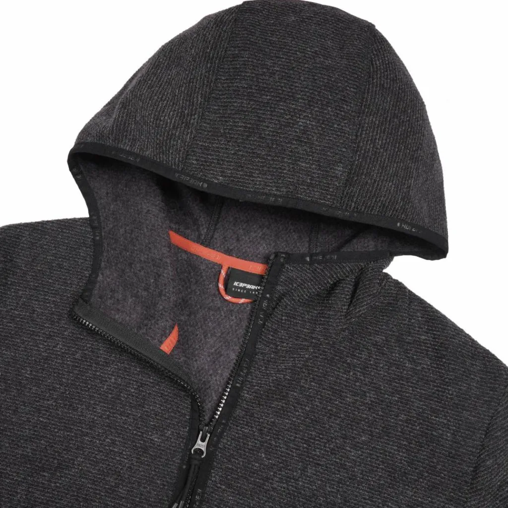 Icepeak Ardes fleece vest heren grey< Fleece Vest